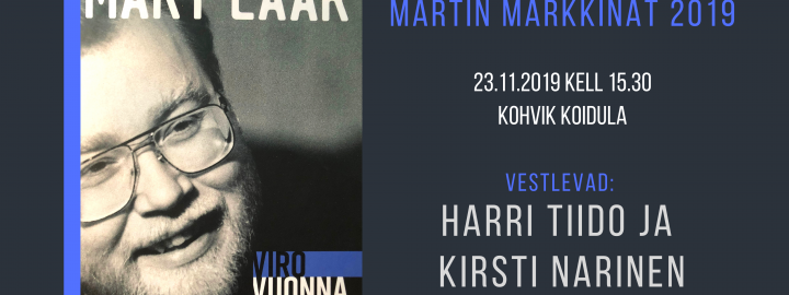 Harri Tiido and Kirsti Narinen talk about Mart Laar’s book Viro vuonna nolla