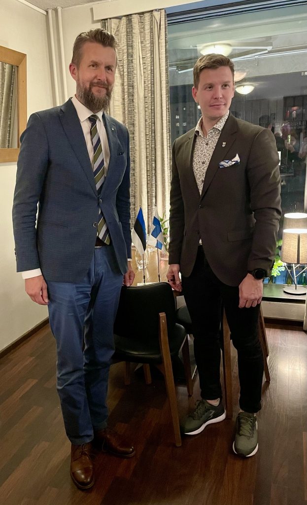 Suursaadik ja Jyväskylä linnavolikogu esimees Caius Forsberg